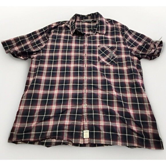 Harley-Davidson Other - Harley Davidson Short Sleeve Button Shirt Mens 2XLarge Motorcycle Plaid